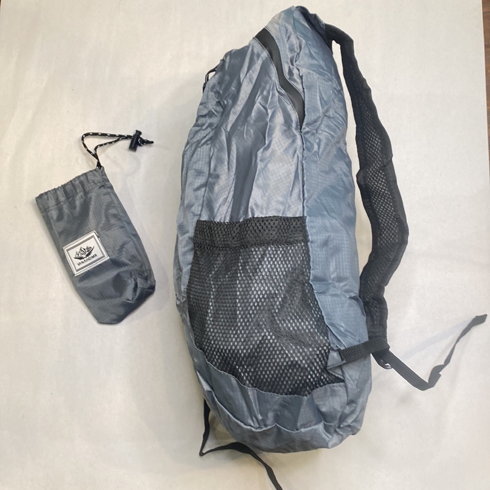 VANAHEIMR GRAY Hiking Backpack 20L Super Light / Portable / Water resistant - Picture 3 of 14